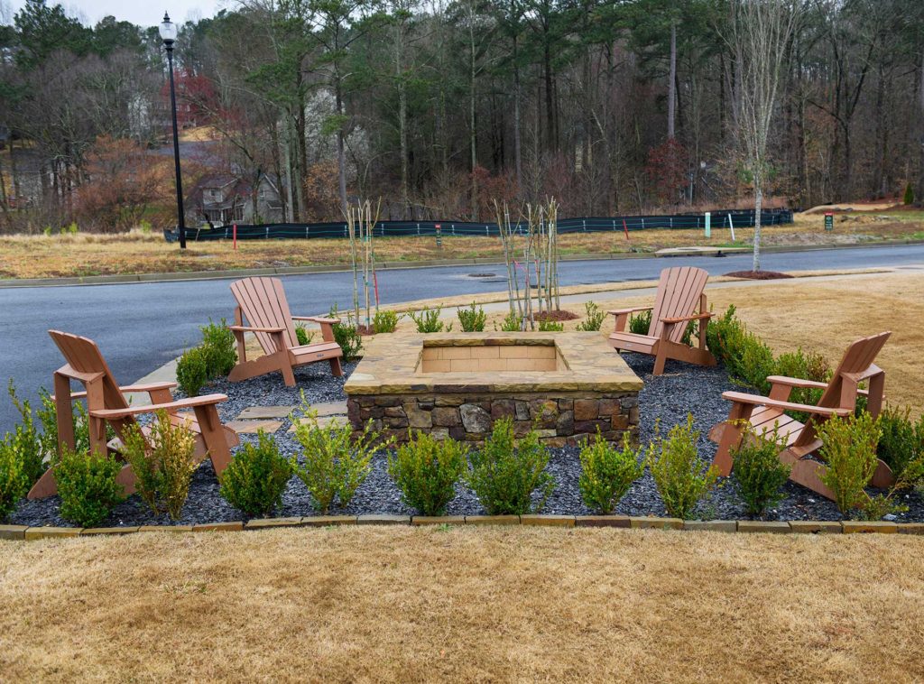 Community Fire Pit | Treetop Residential